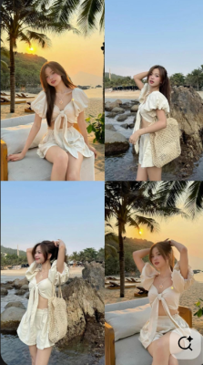 outfit đi biển
