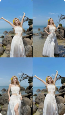 outfit đi biển