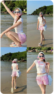 outfit đi biển