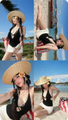 outfit đi biển