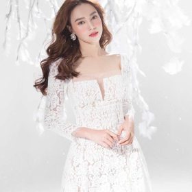 Váy ren xòe đẹp