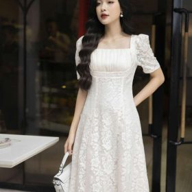 Váy ren xòe đẹp